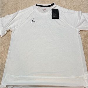 Jordan Men's White Short Sleeve Tee